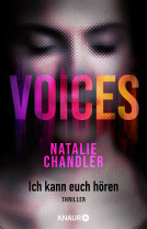 Buchcover für Voices. Ich kann euch hören