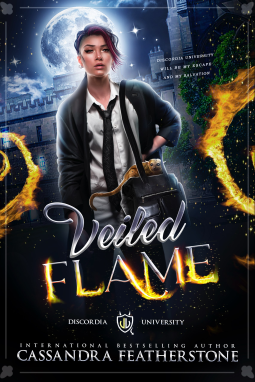 book cover for Veiled Flame