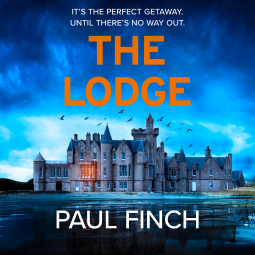book cover for The Lodge