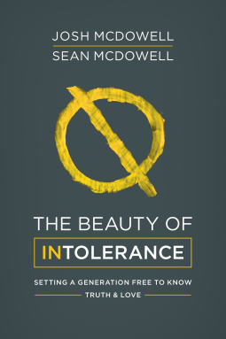 book cover for The Beauty of Intolerance
