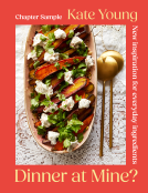 book cover for Dinner at Mine? Sample Chapter