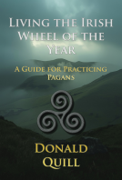 book cover for Living the Irish Wheel of the Year