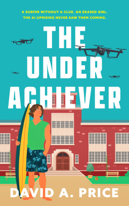 book cover for The Underachiever
