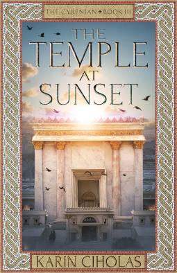 book cover for The Temple at Sunset