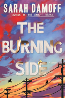 book cover for The Burning Side