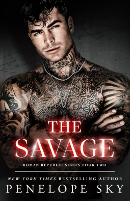 book cover for The Savage