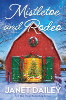 book cover for Mistletoe and Rodeo