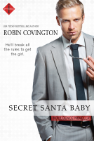 book cover for Secret Santa Baby