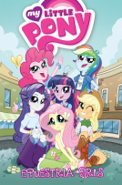 book cover for My Little Pony: Equestria Girls