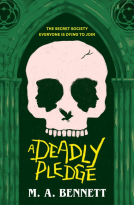 book cover for A Deadly Pledge