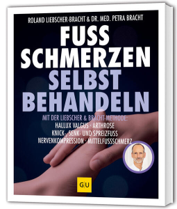 Buchcover für Fuß Schmerzen selbst behandeln