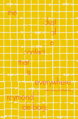 book cover for the dust of a contact that is everywhere