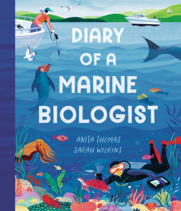 book cover for Diary of a Marine Biologist