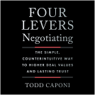 book cover for Four Levers Negotiating