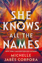 book cover for She Knows All the Names