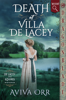 book cover for Death at Villa De Lacey