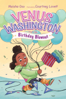 book cover for Venus Washington and the Birthday Blowout