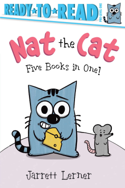book cover for Nat the Cat Five Books in One!