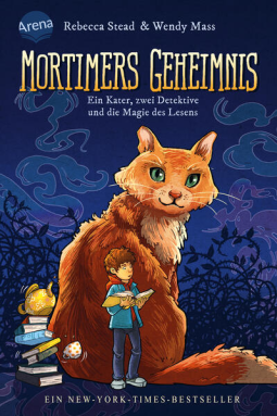 Buchcover für Mortimers Geheimnis. Ein Kater, zwei Detektive und die Magie des Lesens