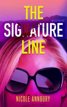 book cover for The Signature Line