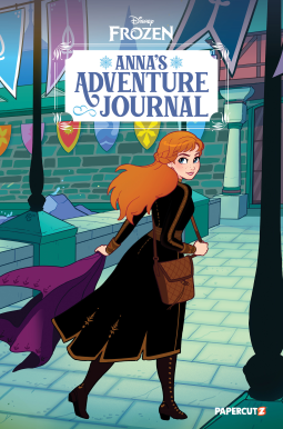 book cover for Disney Frozen: Anna's Adventure Journal