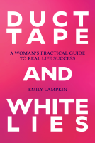 book cover for Duct Tape and White Lies