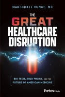 book cover for The Great Healthcare Disruption