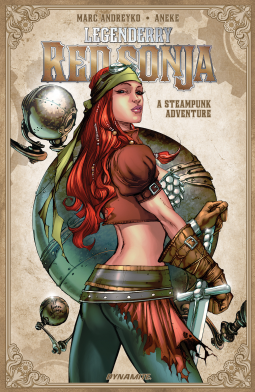 book cover for Legenderry: Red Sonja