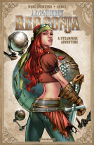 book cover for  Legenderry: Red Sonja