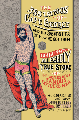 book cover for The 388 Tattoos of Captain George and the 389 Tales of How He Got Them
