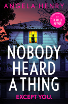 book cover for Nobody Heard A Thing