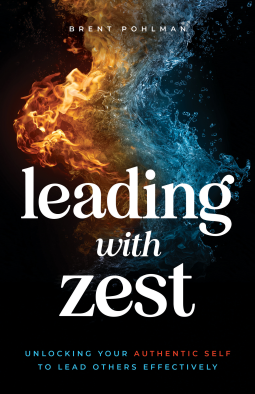 book cover for Leading with Zest