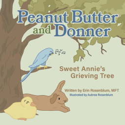 book cover for Peanut Butter and Donner: Sweet Annie’s Grieving Tree