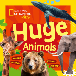 book cover for Huge Animals