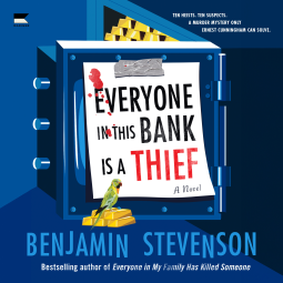 book cover for Everyone in This Bank Is a Thief