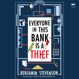 book cover for Everyone in This Bank Is a Thief