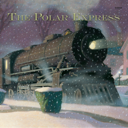 book cover for The Polar Express