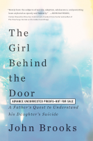 book cover for The Girl Behind the Door