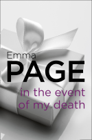 book cover for In the Event of My Death