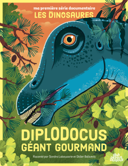 Couverture du livre pour Diplodocus, géant gourmand
