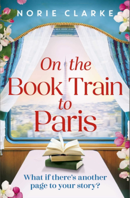 book cover for On the Book Train to Paris