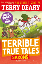 book cover for Terrible True Tales: Saxons