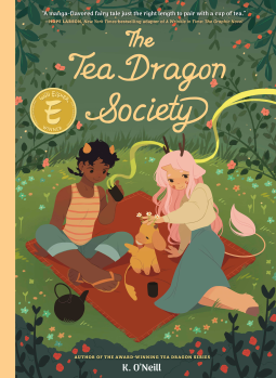 book cover for The Tea Dragon Society