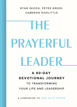 book cover for The Prayerful Leader