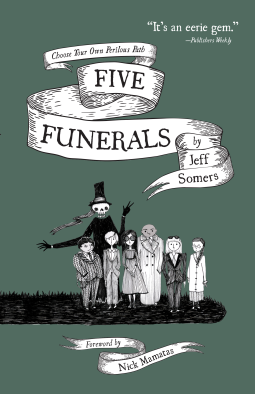 book cover for Five Funerals