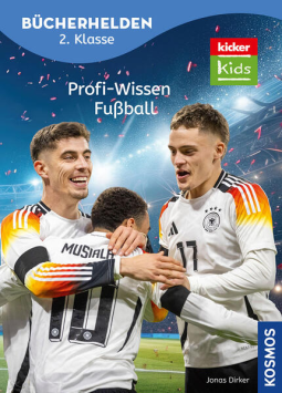 Buchcover für kicker Kids, Profi-Wissen Fußball
