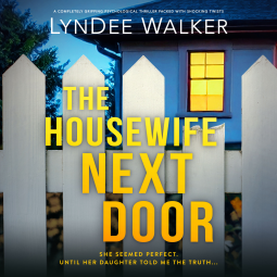 book cover for The Housewife Next Door