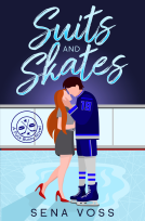 book cover for Suits and Skates