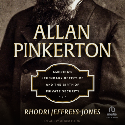 book cover for Allan Pinkerton