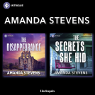 book cover for The Secrets She Hid & The Disappearance